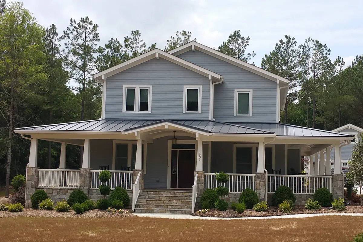 Metal roof completed by Roofwerks