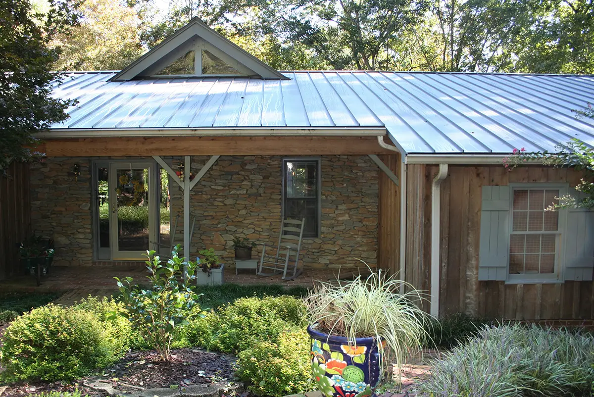 Metal roof replacement by Roofwerks